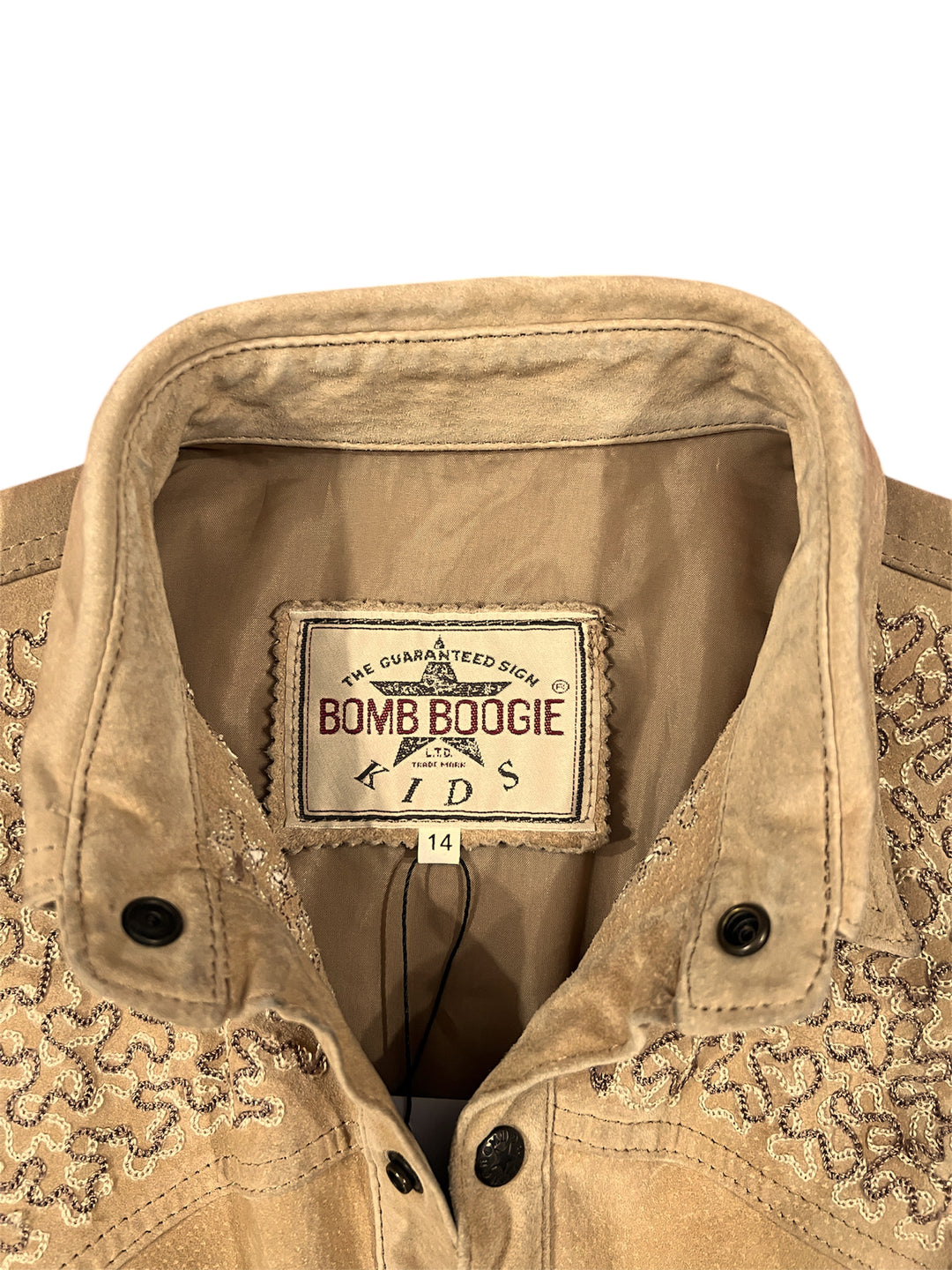 Bomb Boogie Leather Overshirt
