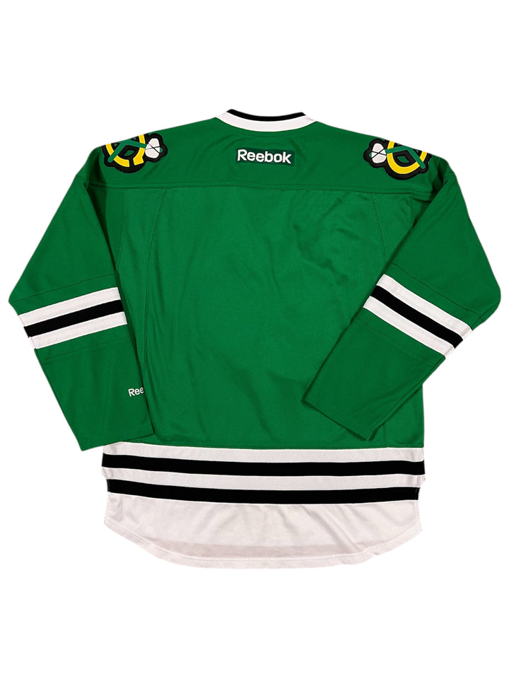 Reebok NHL Chicago Blackhawks St. Patrick's Day Jersey