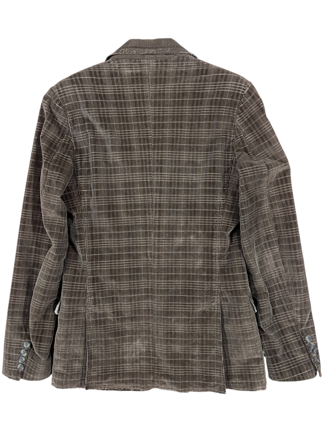 Dolce & Gabbana Brown Corduroy Blazer Jacket