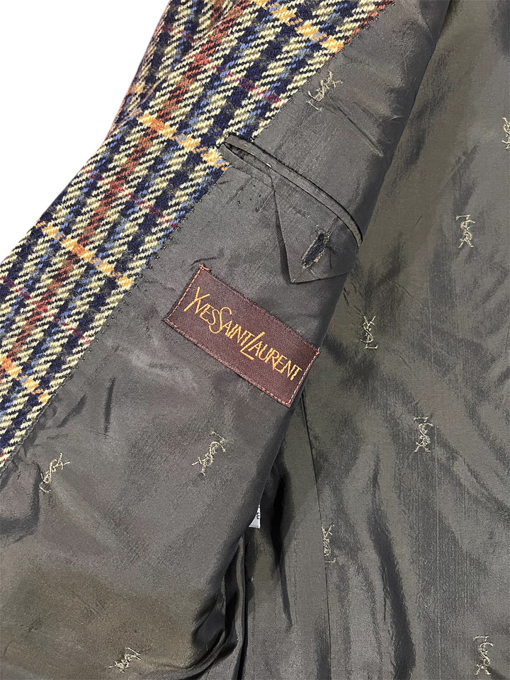 Yves Saint Laurent Tweed Blazer Jacket