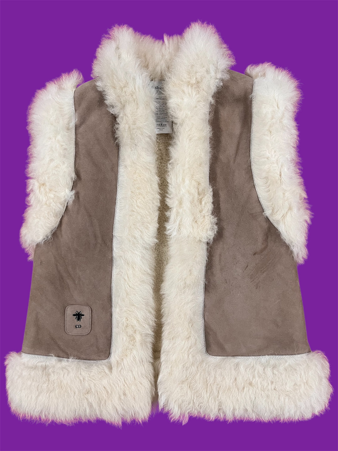 Christian Dior by John Galliano Shearling Vest