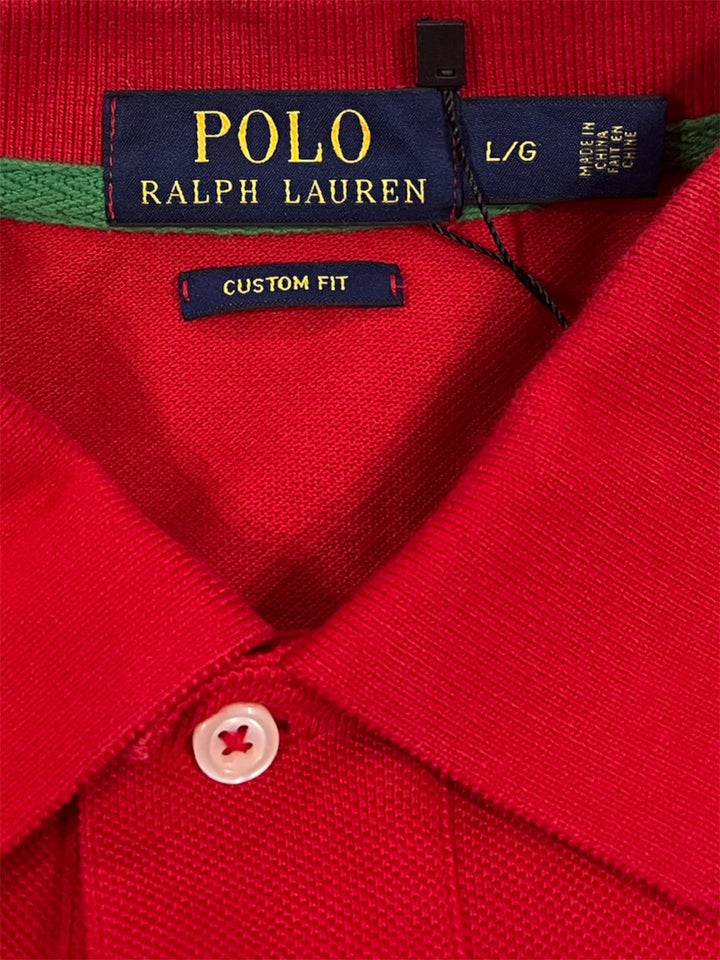 Ralph Lauren Big Logo Red Polo Shirt