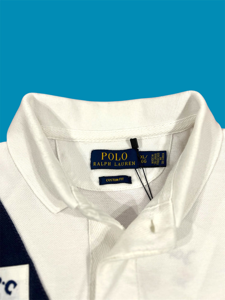 Ralph Lauren Big Logo White Polo Shirt