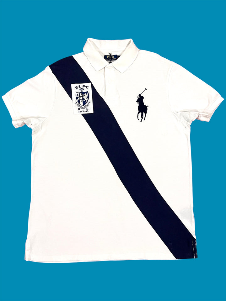 Ralph Lauren Big Logo White Polo Shirt