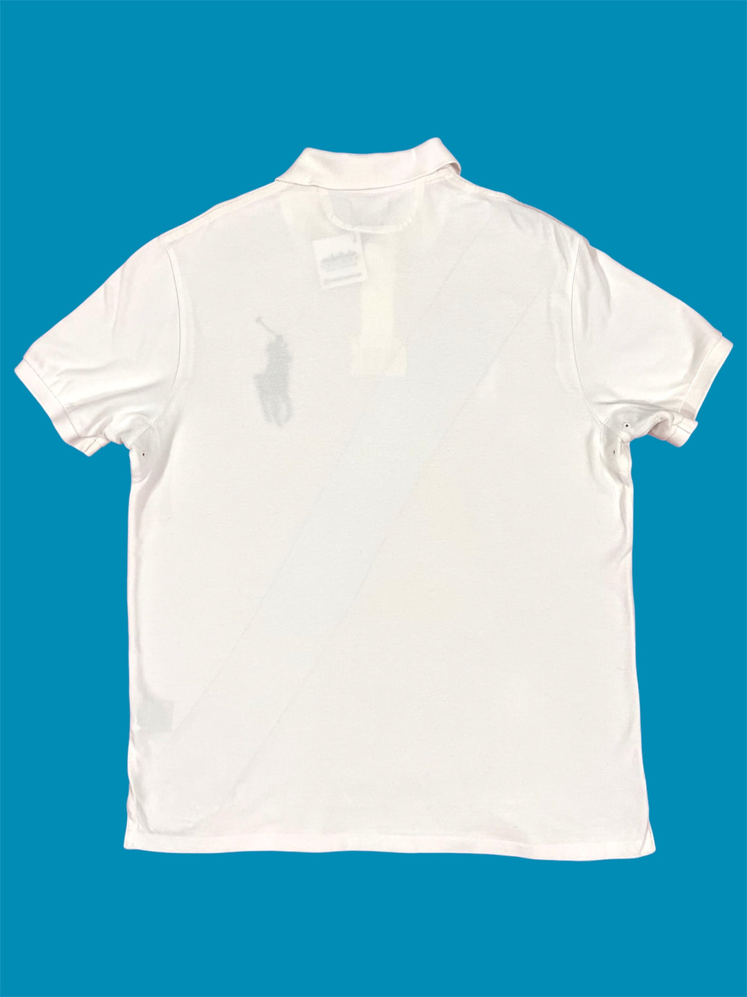 Ralph Lauren Big Logo White Polo Shirt