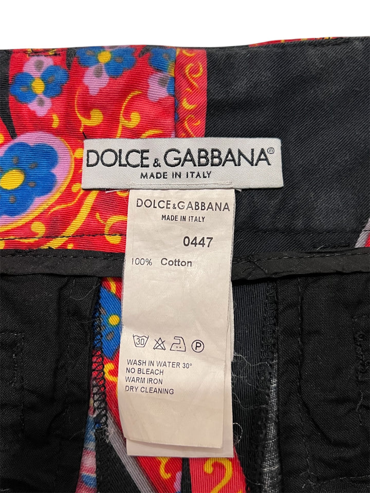 Dolce & Gabbana Sicilian Cart Pants