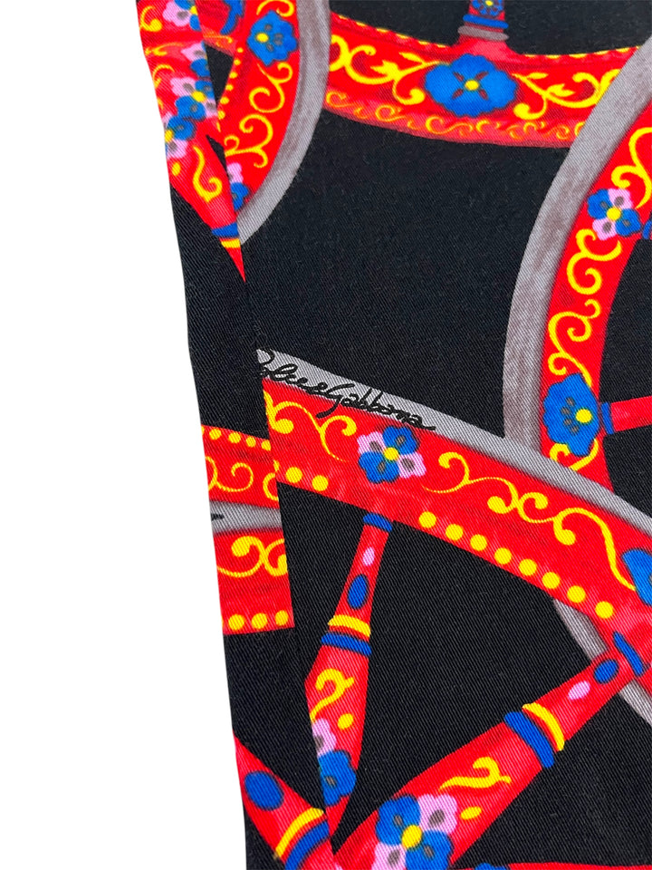 Dolce & Gabbana Sicilian Cart Pants