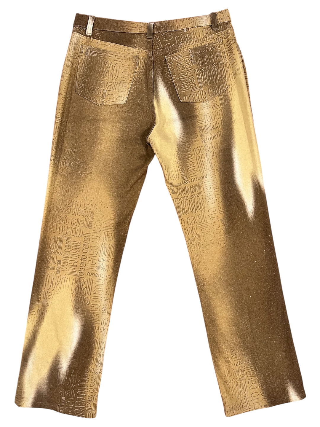 Roberto Cavalli All Over Monogram Pants