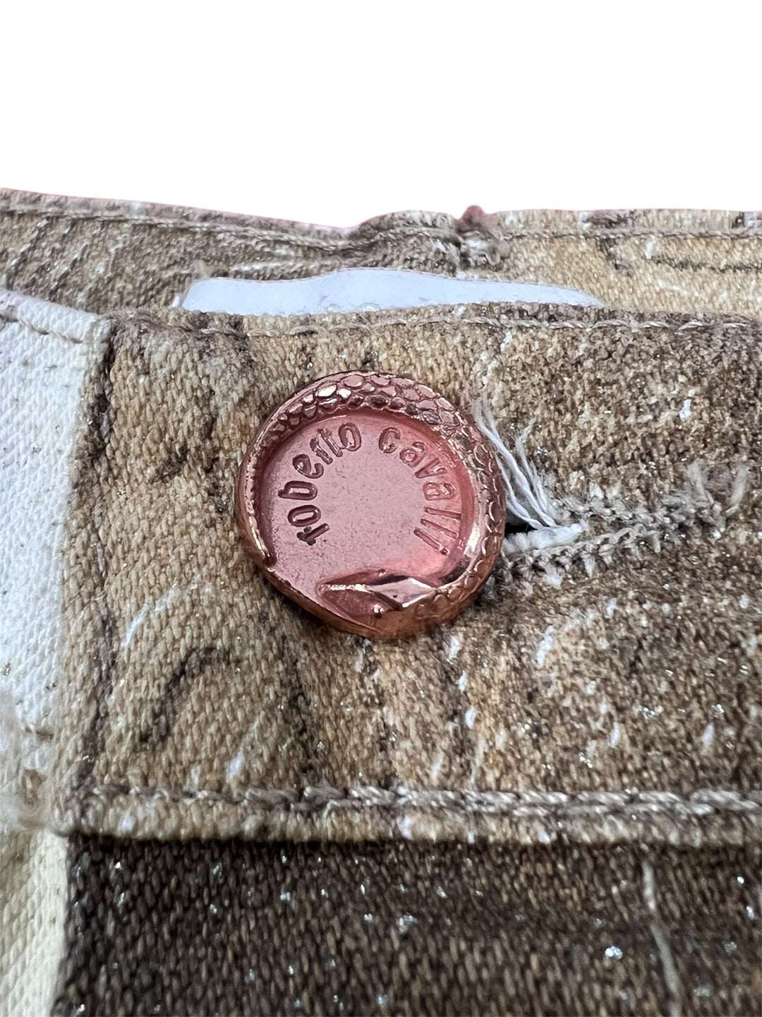 Roberto Cavalli All Over Monogram Pants