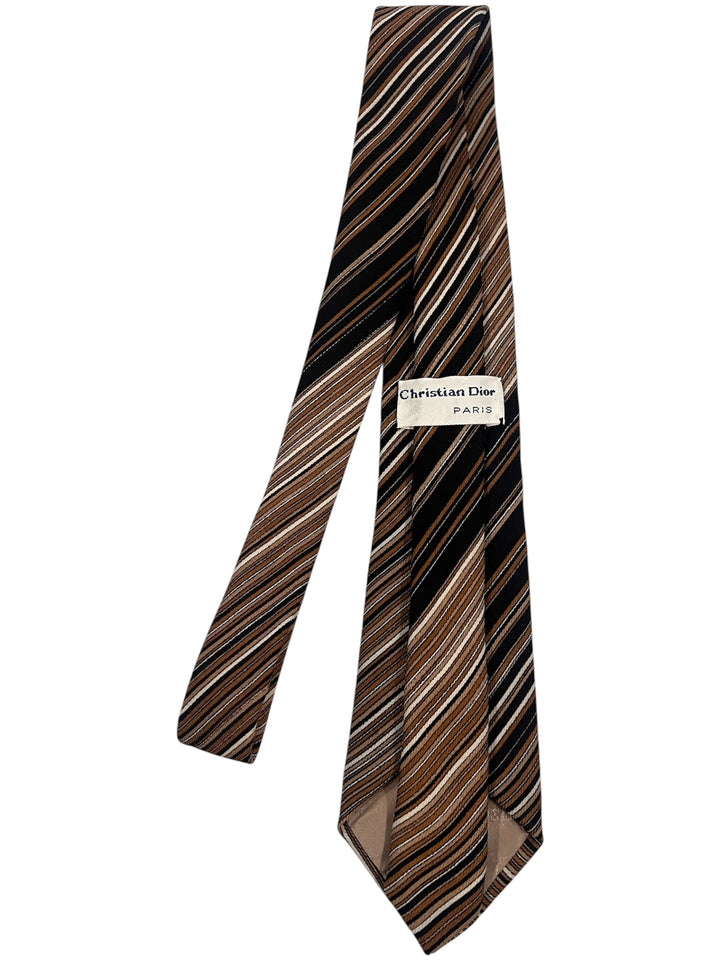 Christian Dior 80s Cashmere Tie
