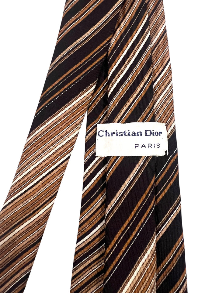 Christian Dior 80s Cashmere Tie