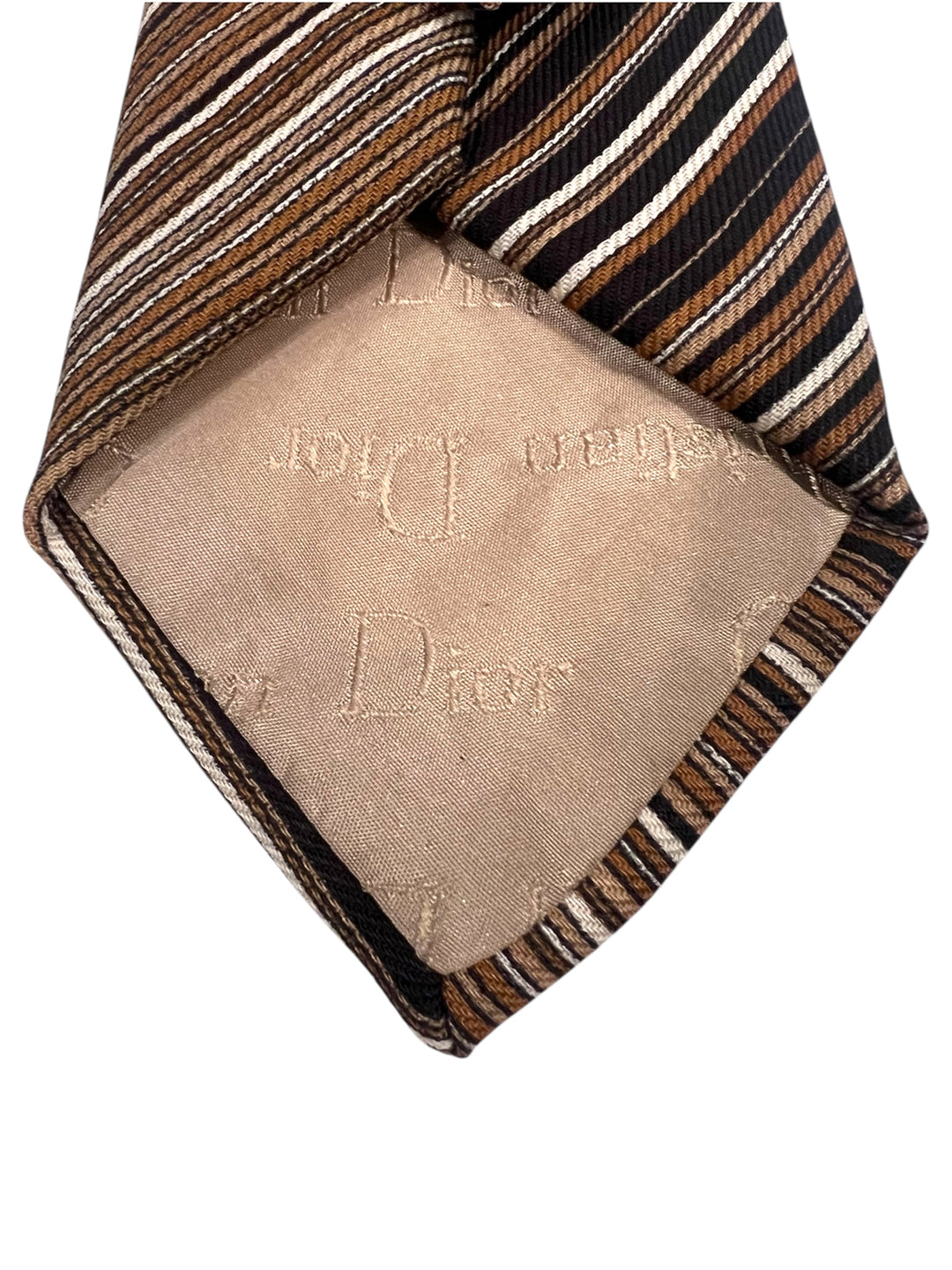 Christian Dior 80s Cashmere Tie