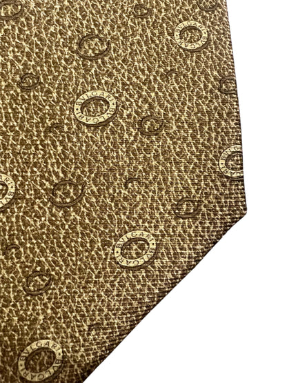 Bvlgari 90s Silk Tie