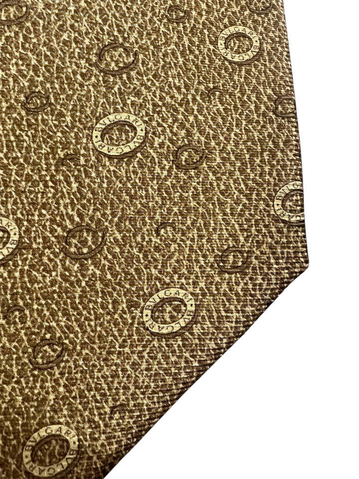 Bvlgari 90s Silk Tie