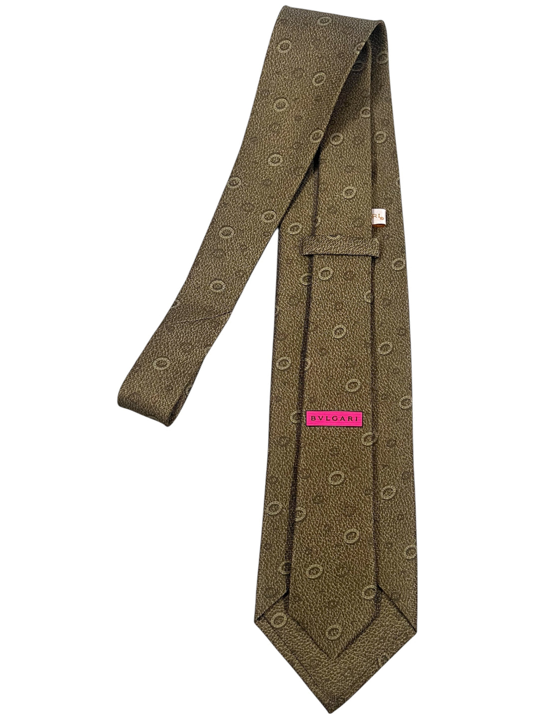 Bvlgari 90s Silk Tie