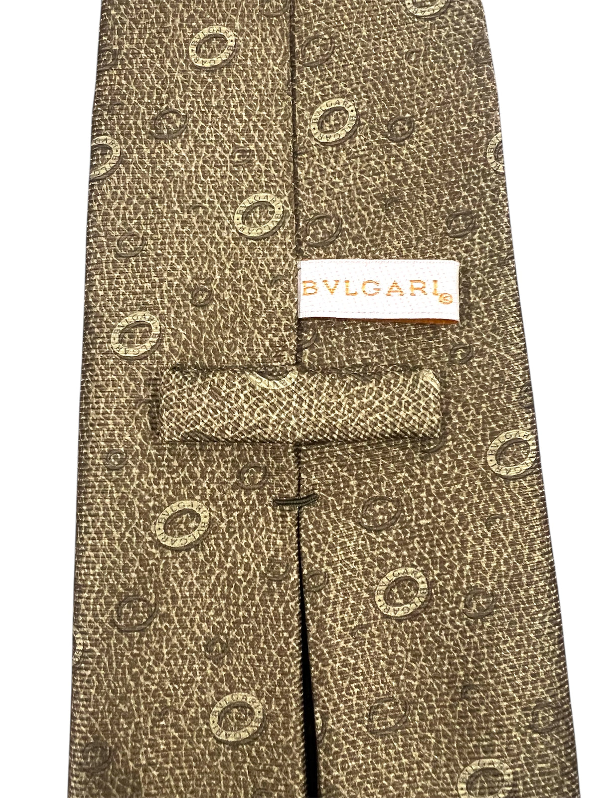 Bvlgari 90s Silk Tie