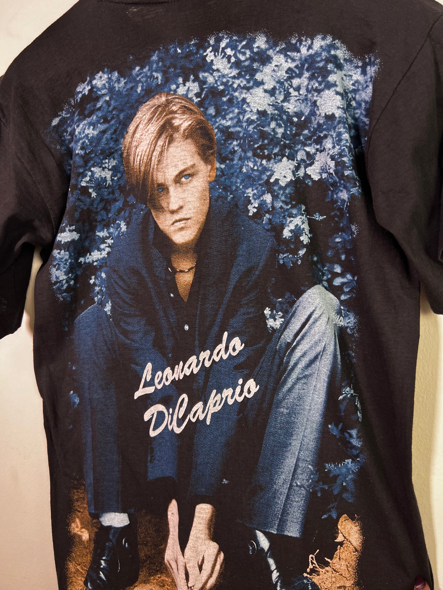 Leonardo DiCaprio Romeo &amp; Juliet Movie Single Stitch T-Shirt