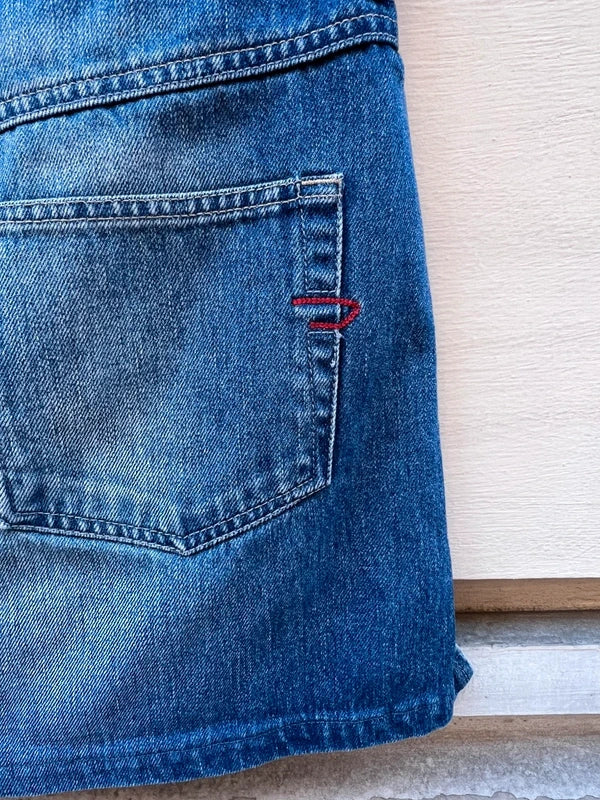 Y2K Diesel Industry Denim Mini Skirt