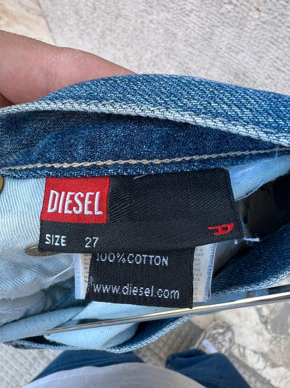 Y2K Diesel Industry Denim Mini Skirt