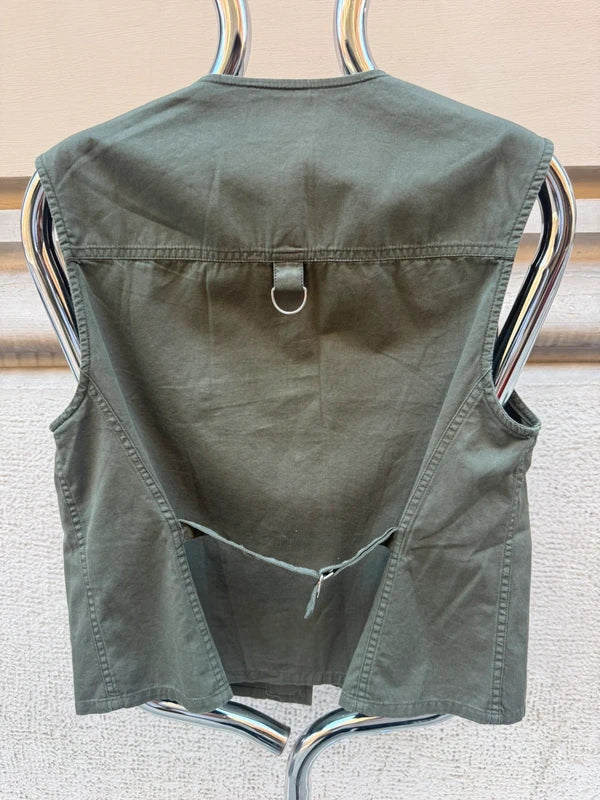 90s Iceberg Jeans Women's Utility Vest