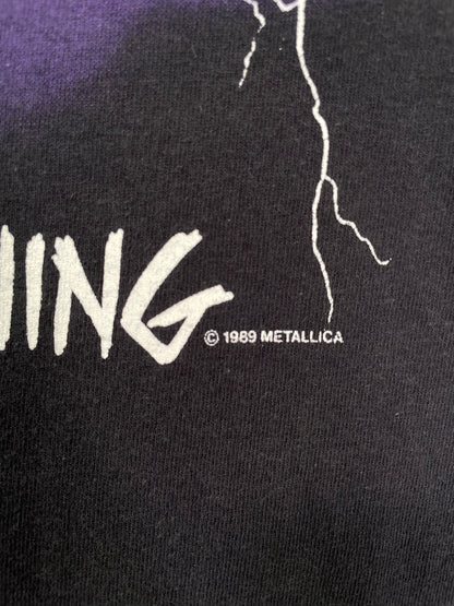 Metallica Ride the Lightning Kill'em All Single Stitch T-Shirt