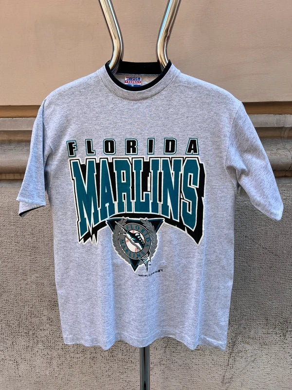 1991 MLB Florida Marlins Single Stitc T-shirt