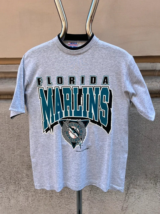 1991 MLB Florida Marlins Single Stitc T-shirt