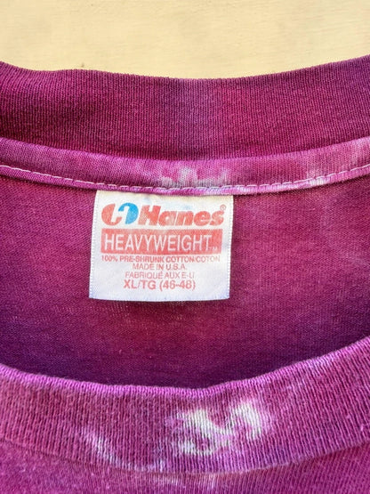 1991 Hanes Grateful Dead Jerry Jasper's Smoking Moon Tie Dye Single Stitch T-Shirt