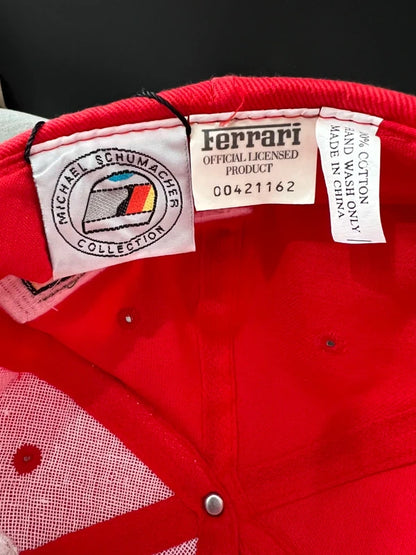 2006 Ferrari Formula 1 Michael Schumacher Red Adjustable Cap