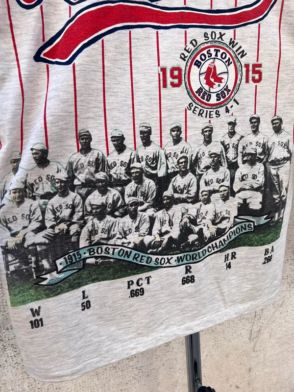 90s Long Gone MLB Boston Red Sox 3/4 Sleeve Single Stitch T-Shirt