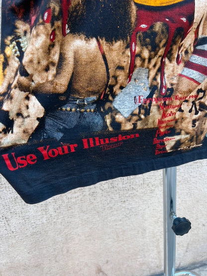 1992 Guns N' Roses Use Your Illusion Tour Single Stitch T-Shirt