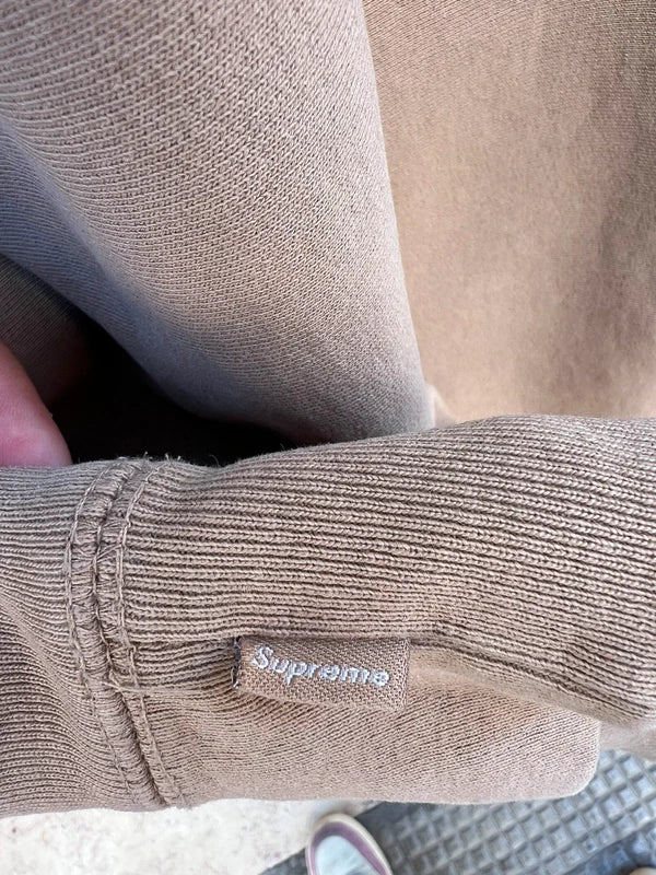 2018 Supreme Sleeve Embroidery Hooded Sweatshirt
