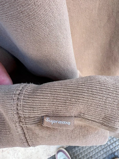 2018 Supreme Sleeve Embroidery Hooded Sweatshirt