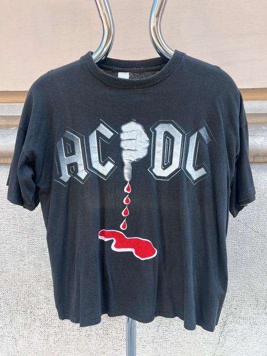90s AC/DC Let There Be Rock Single Stitch Boxy Fit T-Shirt
