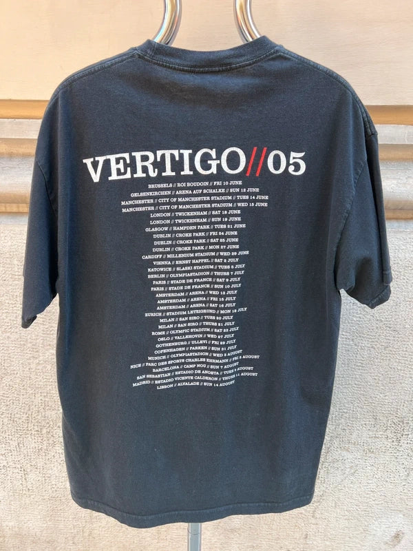 U2 Vertigo 2005 European Tour T-Shirt