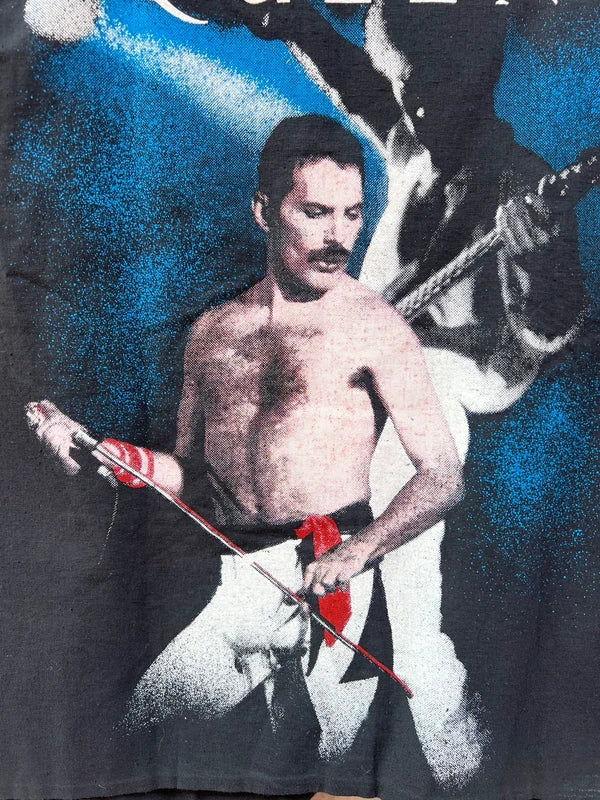 80s Freddie Mercury All Over Print Vest
