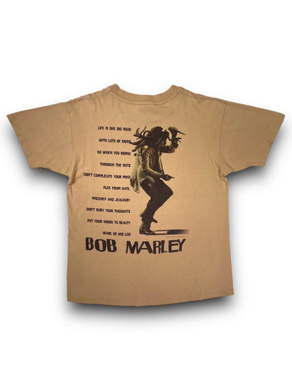 BOB MARLEY WAKE UP AND LIVE SINGLE STITCH T-SHIRT - scenariovintagestore