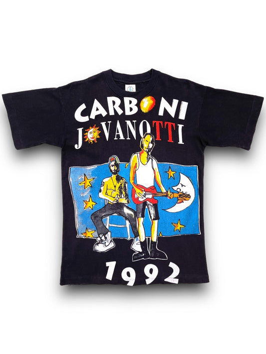 CARBONI JOVANOTTI TOUR 1992 SINGLE STITCH T-SHIRT - scenariovintagestore