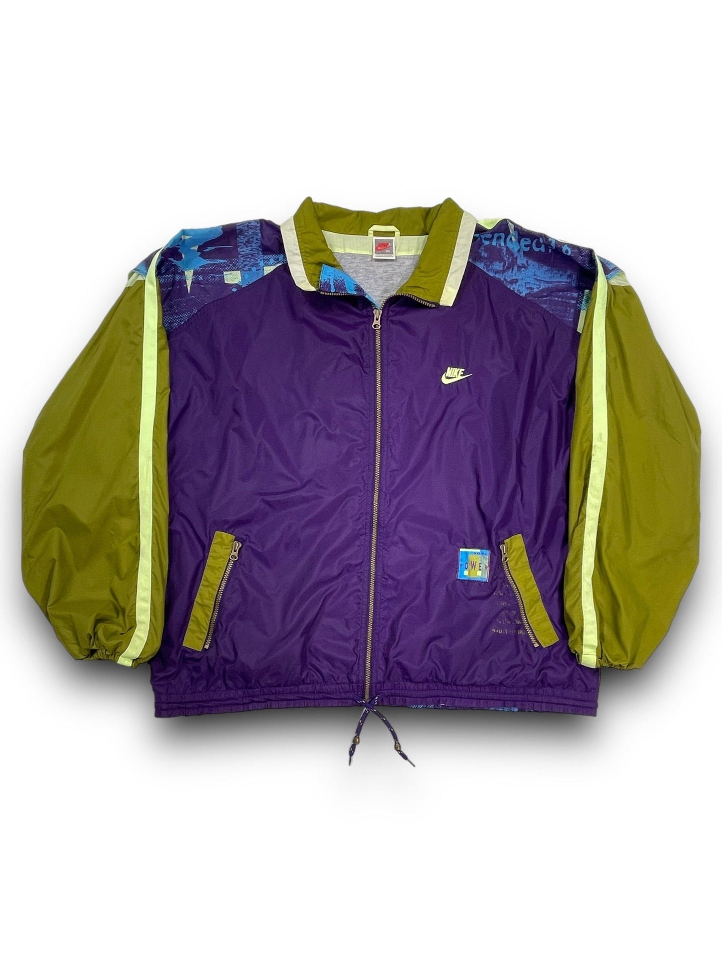 NIKE 90s CRAZY TRACKTOP JACKET - scenariovintagestore