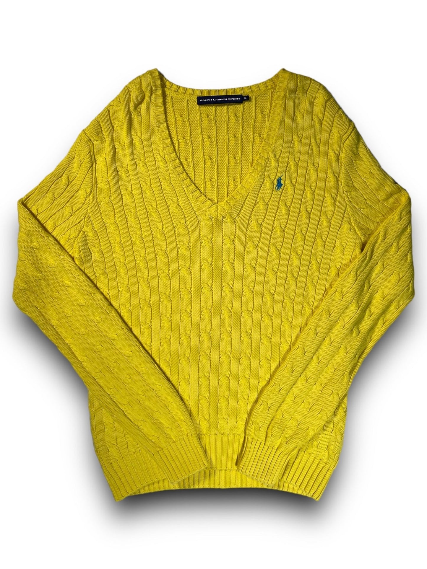 Ralph Lauren Sport V-Neck Sweater - scenariovintagestore