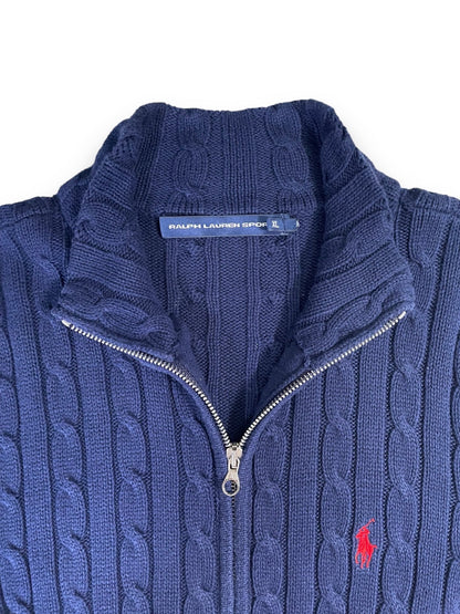 Ralph Lauren Sport Zip Sweater - scenariovintagestore
