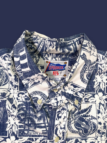 REYN SPOONER NFL ALL STAR GAME 2001 HAWAIIAN SHIRT - scenariovintagestore